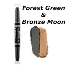 Max Factor Contouring Stick Eyeshadow Bronze Moon - Forest Green